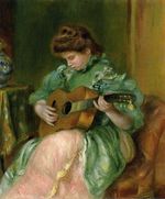 Woman with a guitar 1897